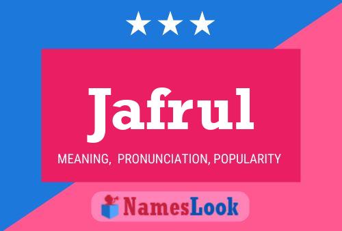 ملصق اسم Jafrul