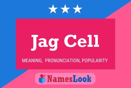 ملصق اسم Jag Cell