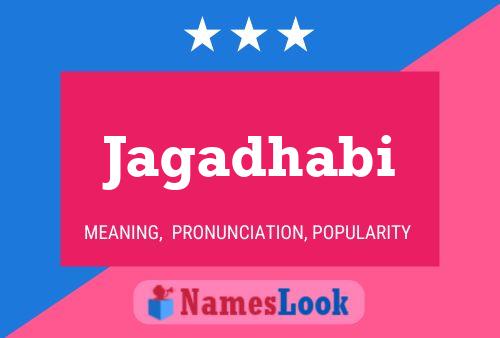 ملصق اسم Jagadhabi