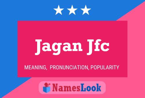 ملصق اسم Jagan Jfc