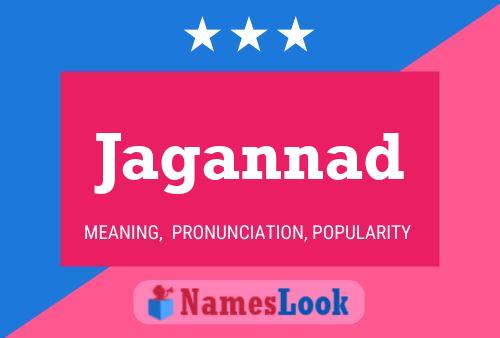 ملصق اسم Jagannad