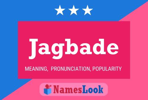 ملصق اسم Jagbade