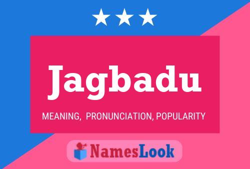 ملصق اسم Jagbadu