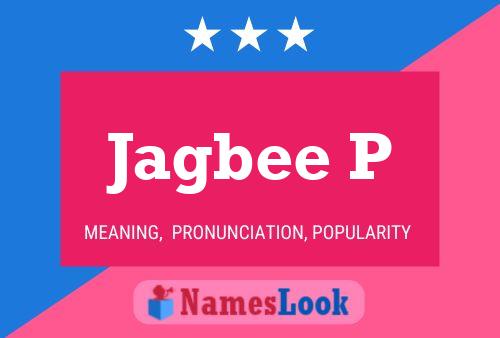 ملصق اسم Jagbee P