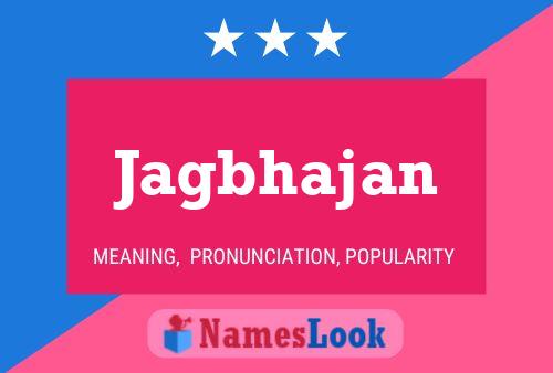 ملصق اسم Jagbhajan