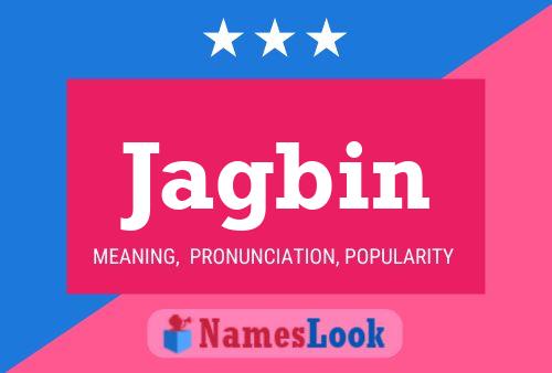 ملصق اسم Jagbin