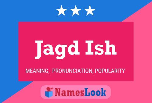 ملصق اسم Jagd Ish