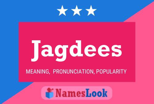 ملصق اسم Jagdees