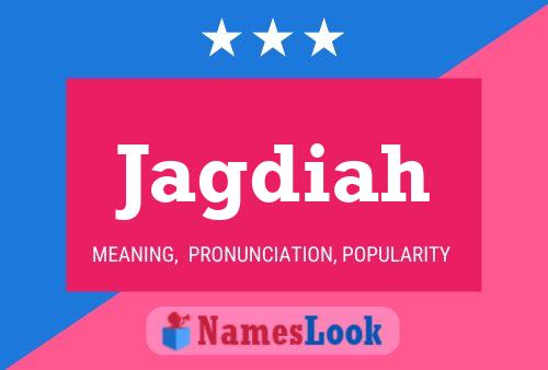 ملصق اسم Jagdiah