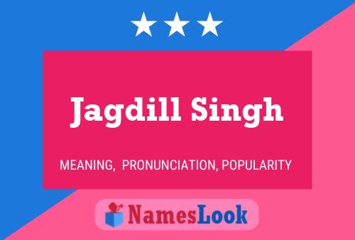 ملصق اسم Jagdill Singh