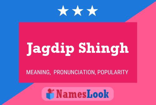 ملصق اسم Jagdip Shingh