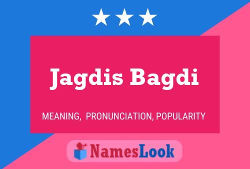 ملصق اسم Jagdis Bagdi