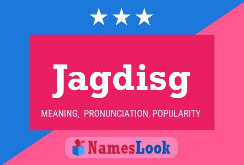 ملصق اسم Jagdisg