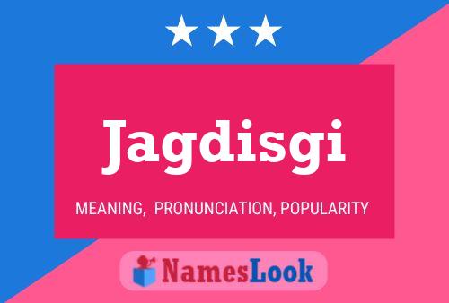 ملصق اسم Jagdisgi