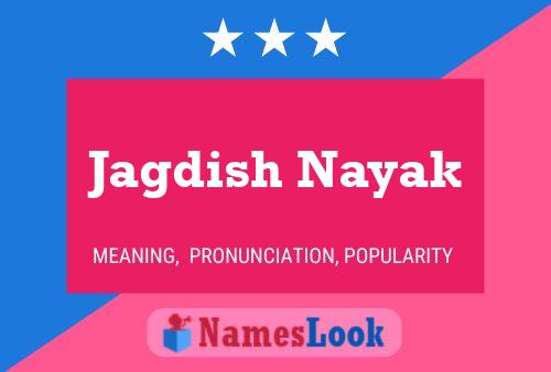 ملصق اسم Jagdish Nayak