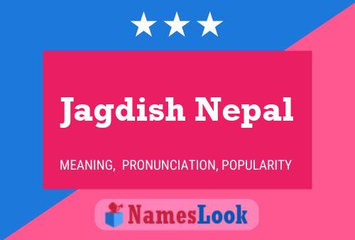 ملصق اسم Jagdish Nepal