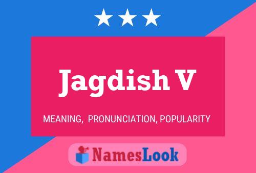 ملصق اسم Jagdish V