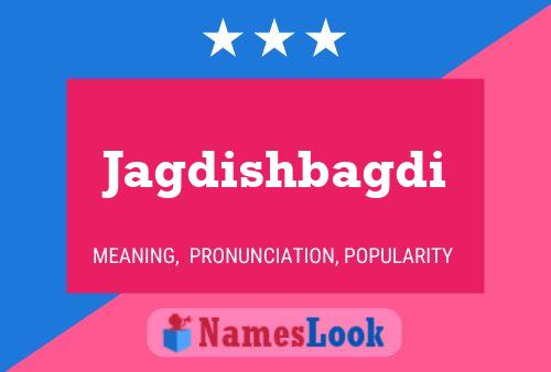 ملصق اسم Jagdishbagdi