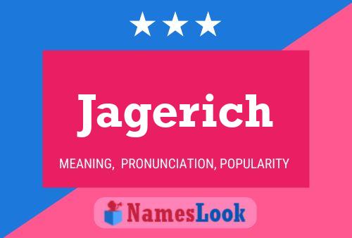 ملصق اسم Jagerich