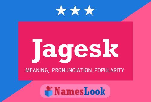 ملصق اسم Jagesk