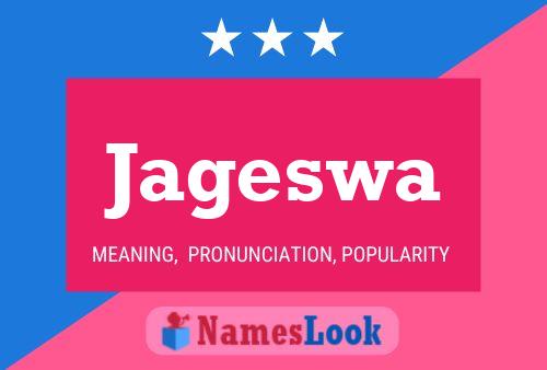 ملصق اسم Jageswa