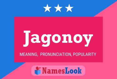 ملصق اسم Jagonoy