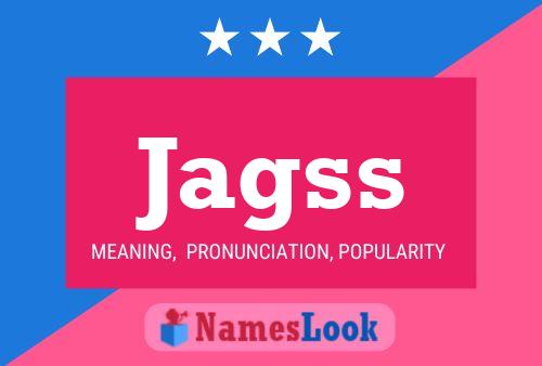 ملصق اسم Jagss