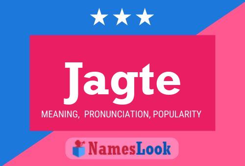 ملصق اسم Jagte