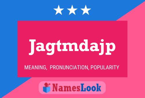 ملصق اسم Jagtmdajp