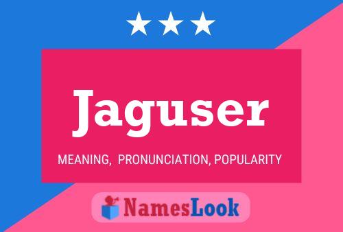 ملصق اسم Jaguser