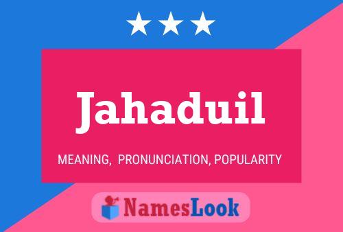 ملصق اسم Jahaduil