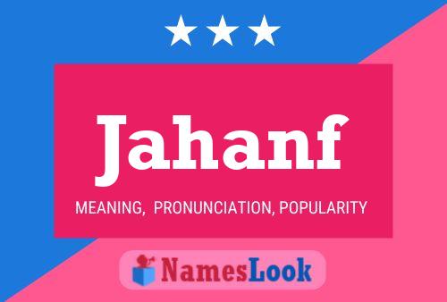 ملصق اسم Jahanf