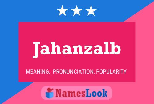 ملصق اسم Jahanzalb