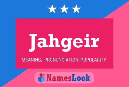 ملصق اسم Jahgeir