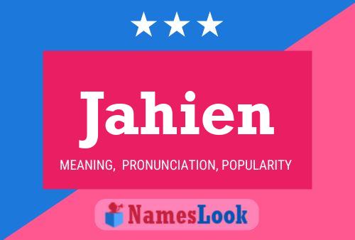 ملصق اسم Jahien