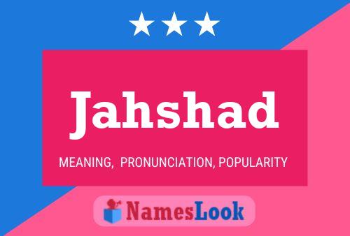 ملصق اسم Jahshad