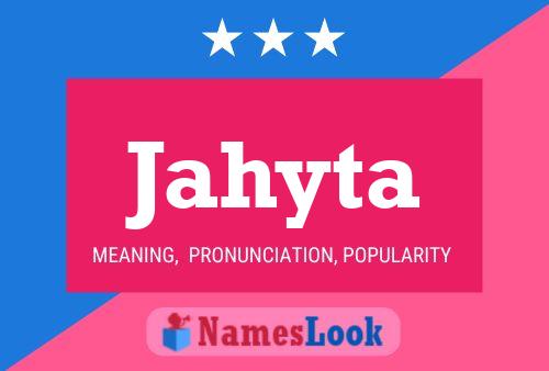 ملصق اسم Jahyta