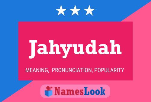 ملصق اسم Jahyudah