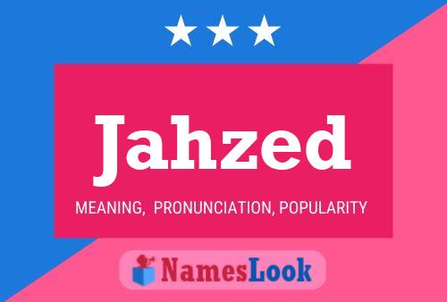 ملصق اسم Jahzed