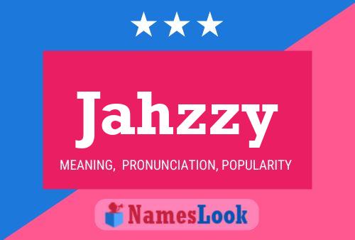 ملصق اسم Jahzzy