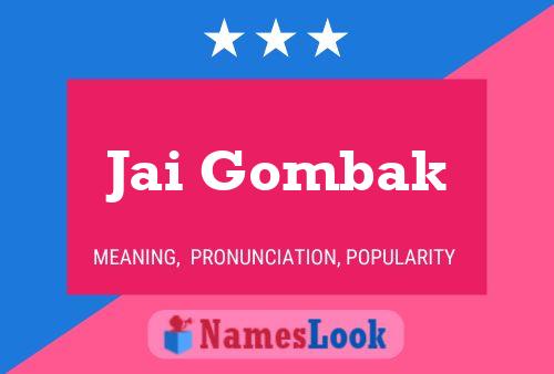 ملصق اسم Jai Gombak