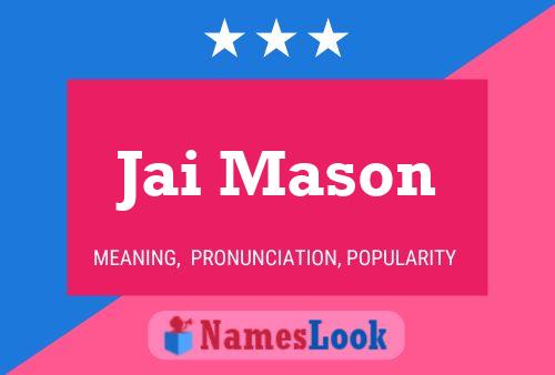 ملصق اسم Jai Mason