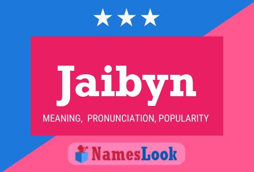 ملصق اسم Jaibyn