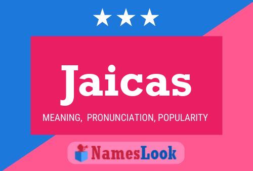 ملصق اسم Jaicas