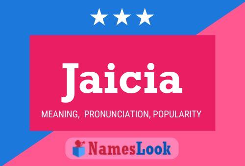 ملصق اسم Jaicia