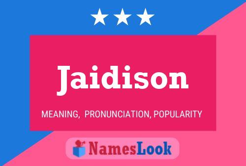 ملصق اسم Jaidison