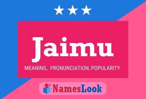 ملصق اسم Jaimu