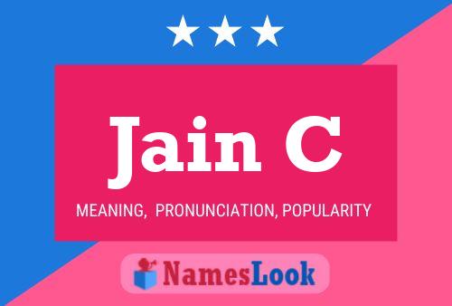 ملصق اسم Jain C