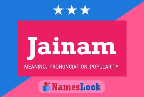 ملصق اسم Jainam