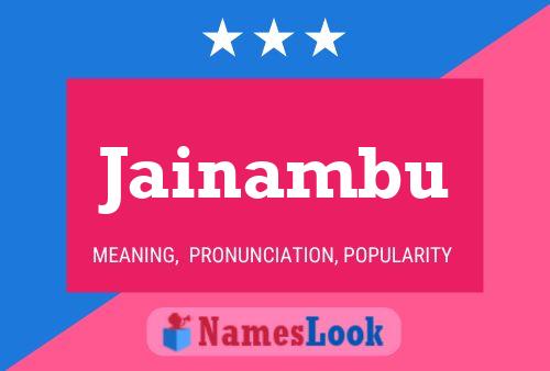 ملصق اسم Jainambu